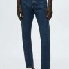 Clothing * | Mango Bob Slim Fit Jeans Bleu Fonce