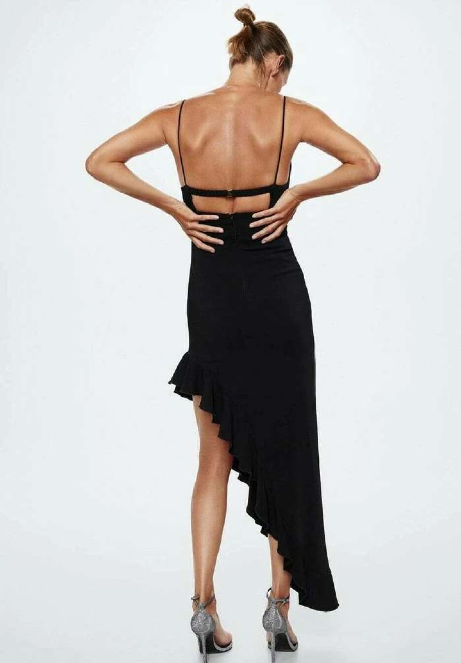 Clothing * | Mango James Maxi Dress Noir