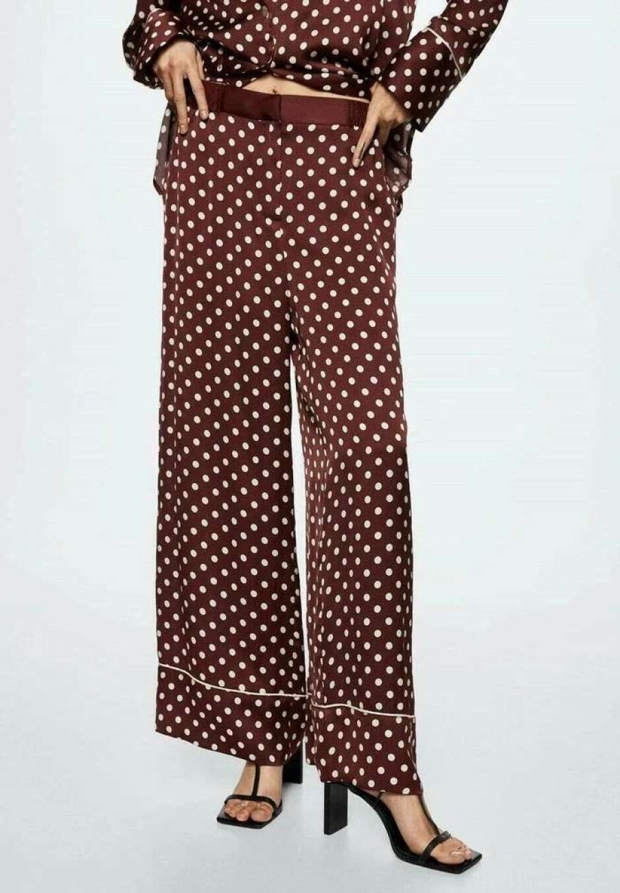 Clothing * | Mango Lola Trousers Brown