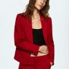 Clothing * | Mango Cofi Blazer Rood