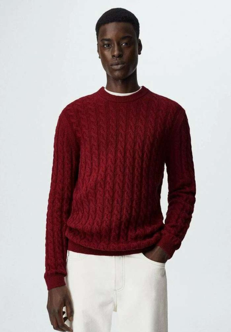 Clothing * | Mango Mars Jumper Red