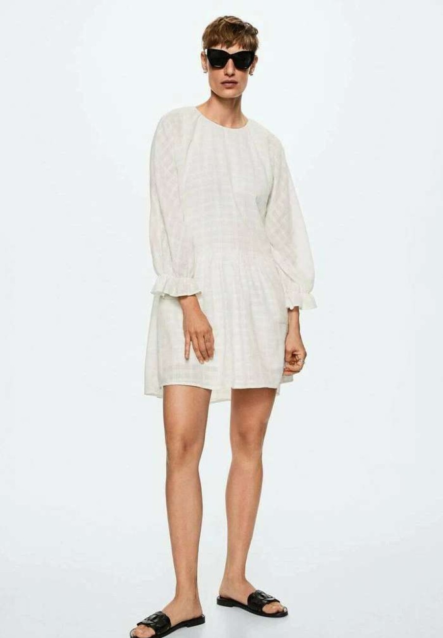 Clothing * | Mango Bruna Day Dress White