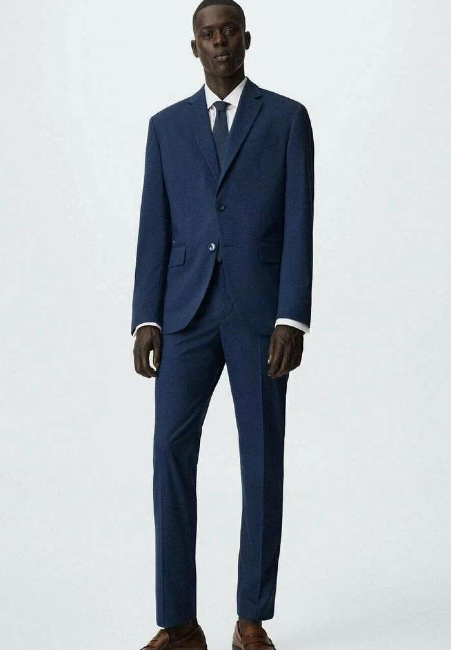 Clothing * | Mango Brasilia Suit Jacket Ink Blue