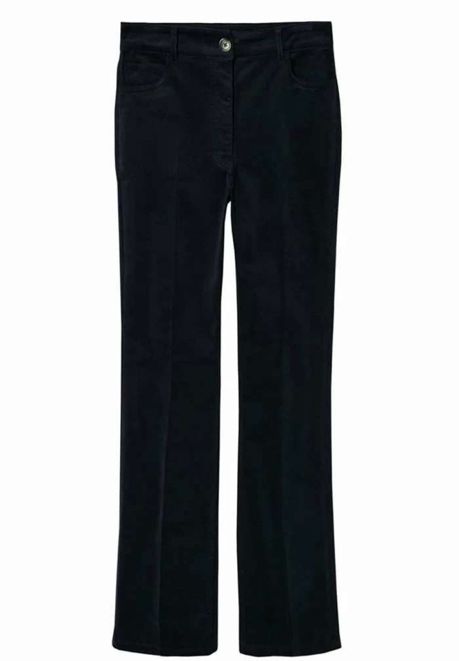 Clothing * | Mango Catalina Trousers Bleu Nuit