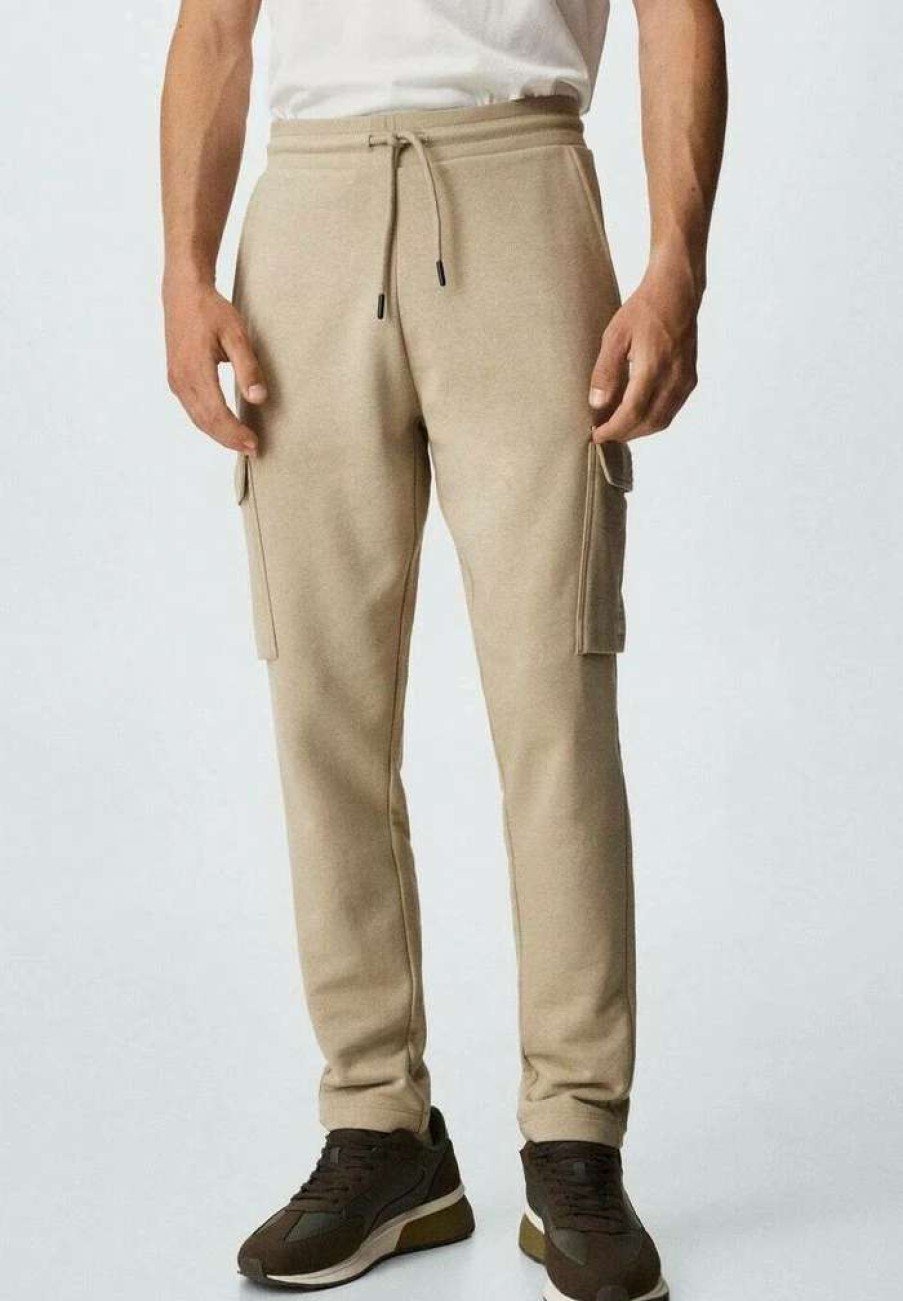 Clothing * | Mango Miltyp Tracksuit Bottoms Beige