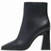 Shoe * | Mango Yves High Heeled Ankle Boots Schwarz