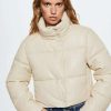 Clothing * | Mango Crankito Winter Jacket Crudo