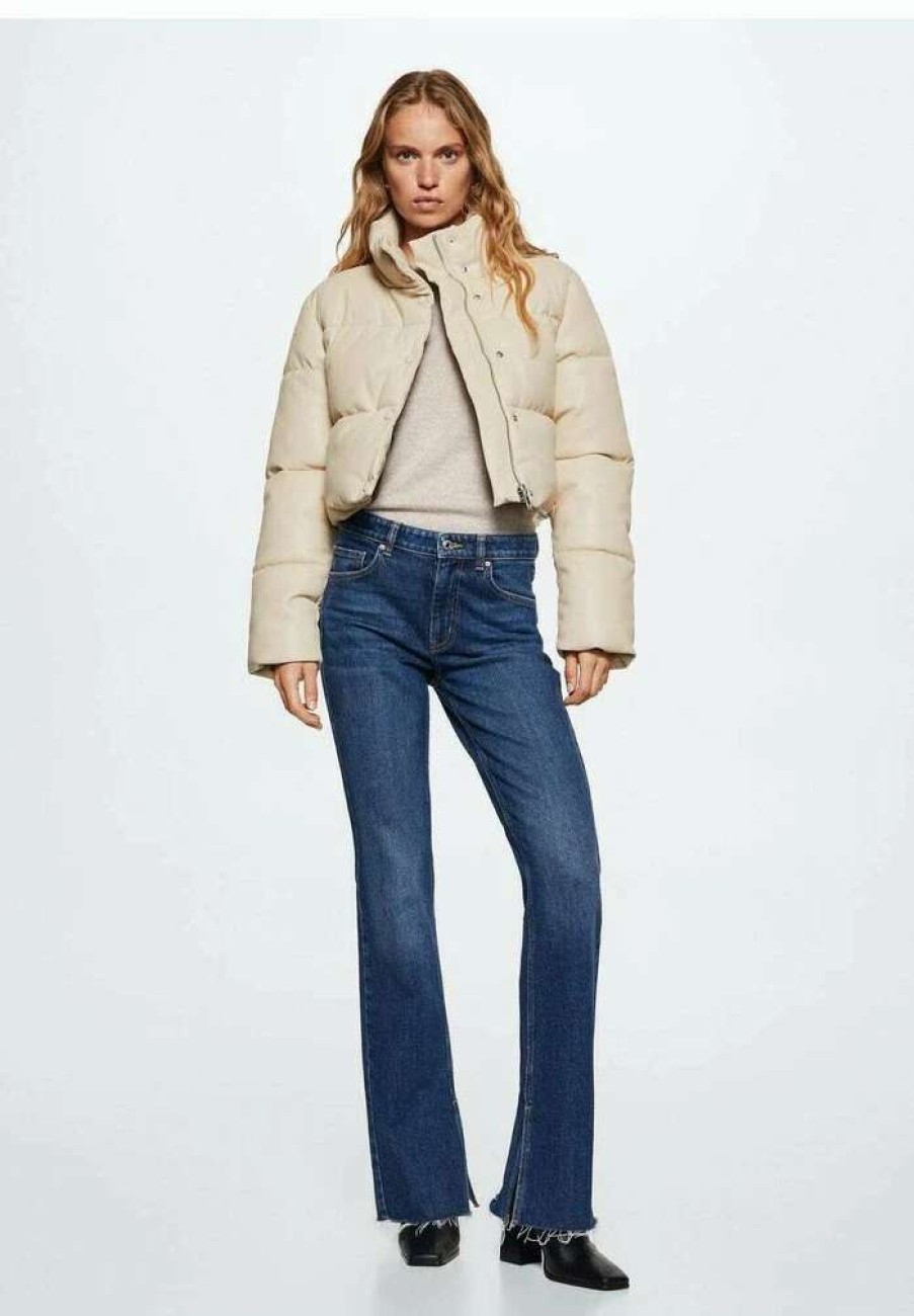 Clothing * | Mango Crankito Winter Jacket Crudo