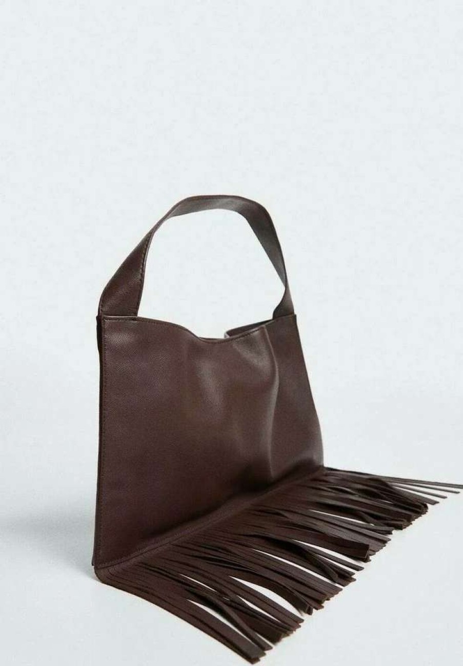 Accessoires * | Mango Rancho Across Body Bag Choklad