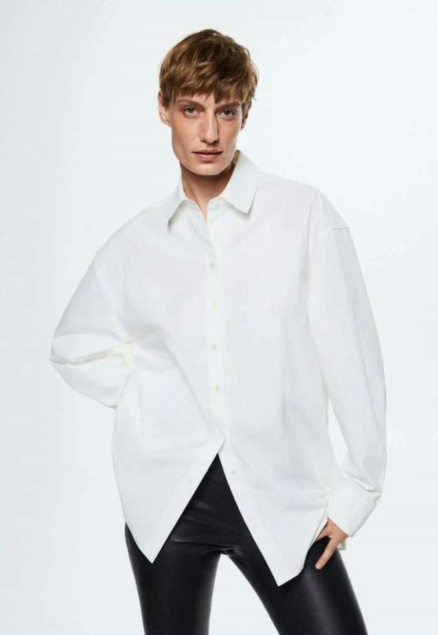 Clothing * | Mango Jonas Button-Down Blouse Rahvid