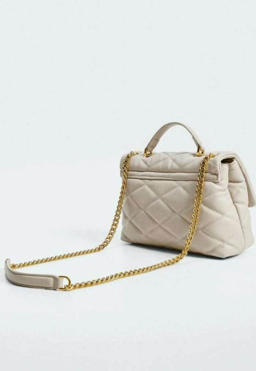 Accessoires * | Mango Rombo Across Body Bag Marron Clair Pastel