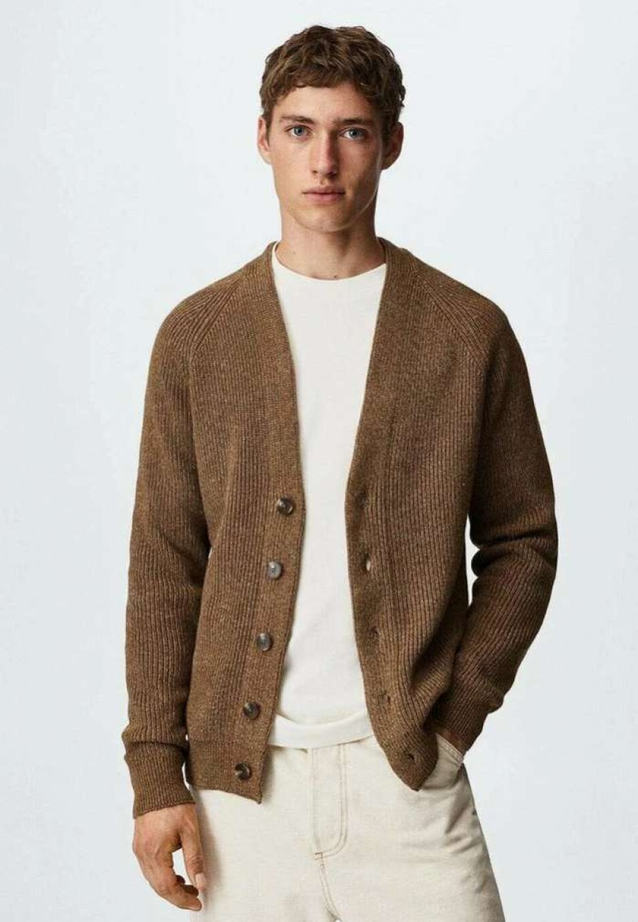 Clothing * | Mango Binger Cardigan Beige