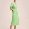 Clothing * | Mango Lucy Day Dress Pastel Green