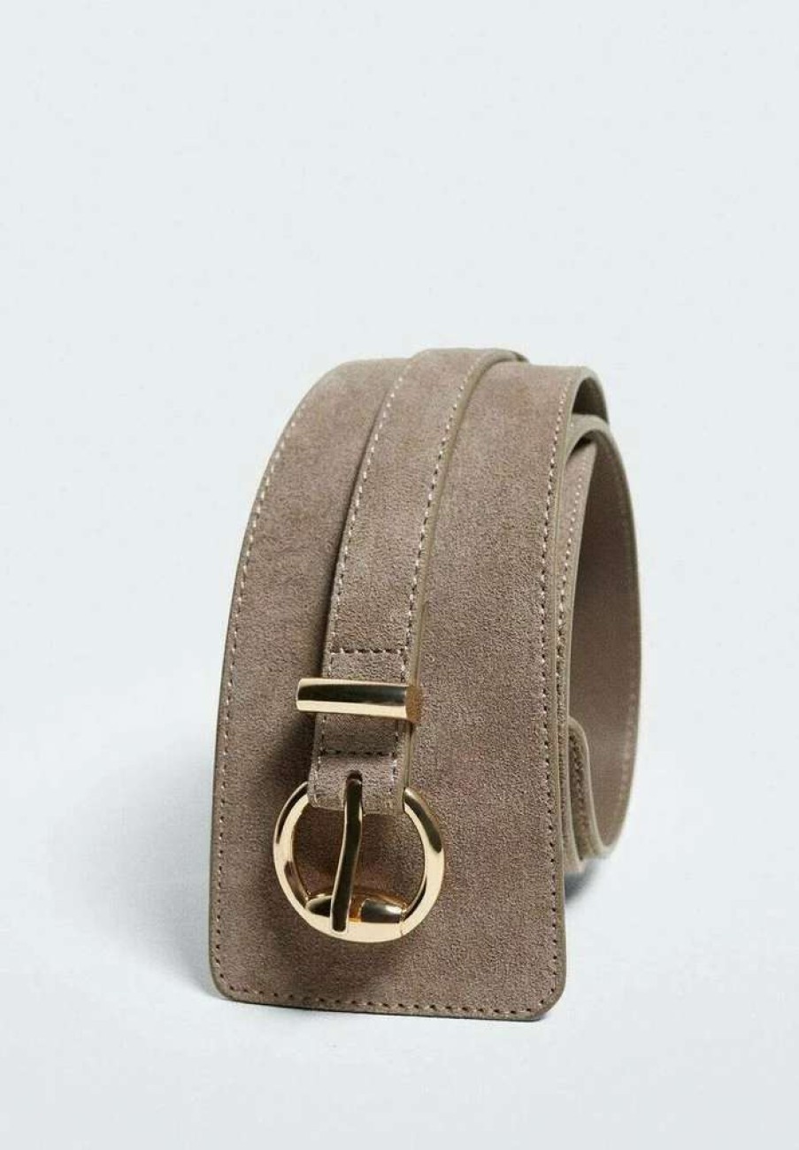 Accessoires * | Mango Amelia Waist Belt Medium Brown